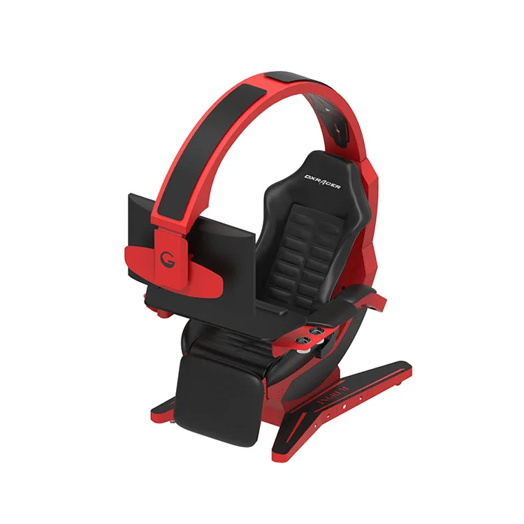 INGREM T7 computer cockpit home office gravity gaming chair with speakers RGB LED comfortable ergonomic design