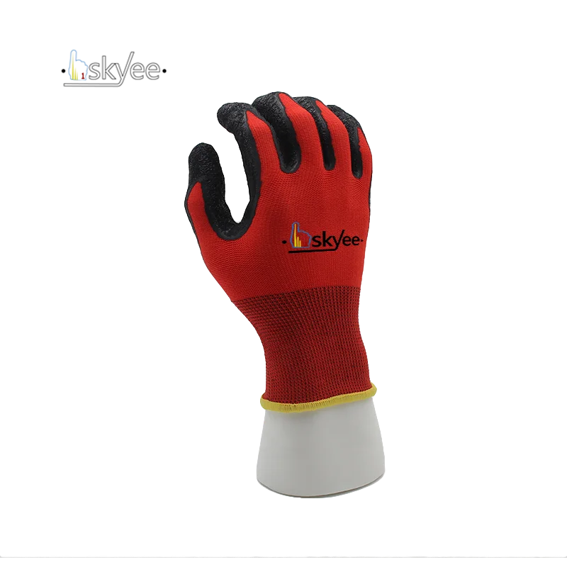  SKYEE 13 gardening gloves latex polyester