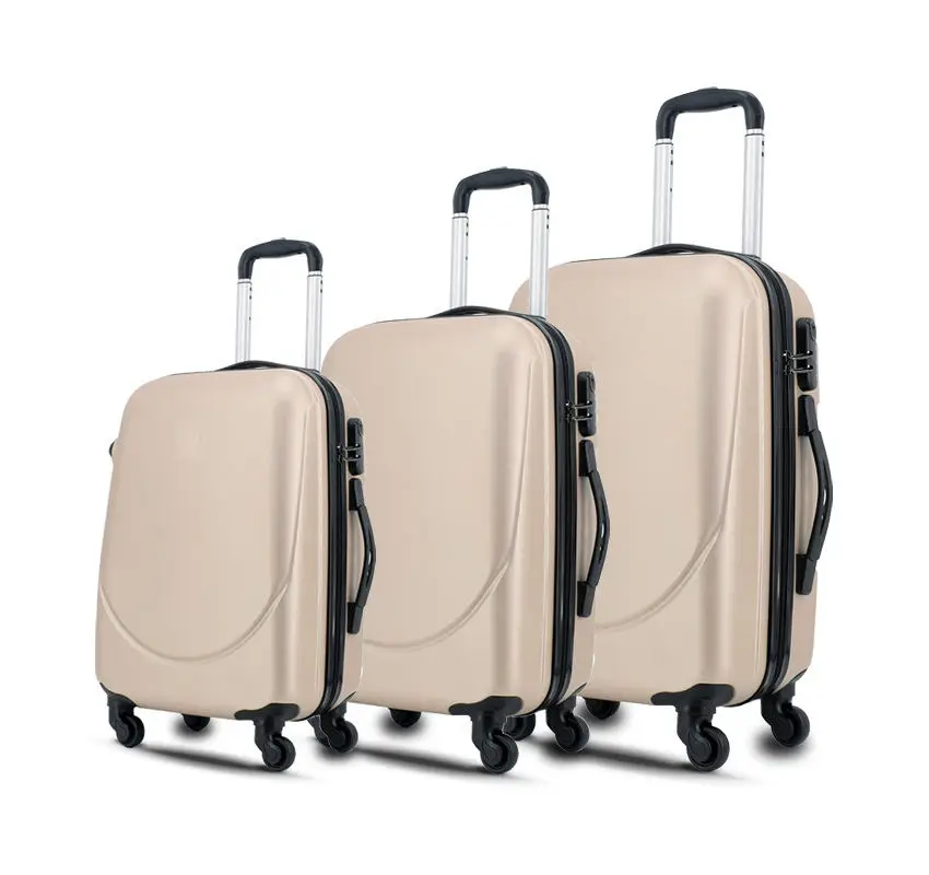 2024 new product Hard Shell trolley Travel Bags Luggage Suitcases Carry on Abs Luggage Sets