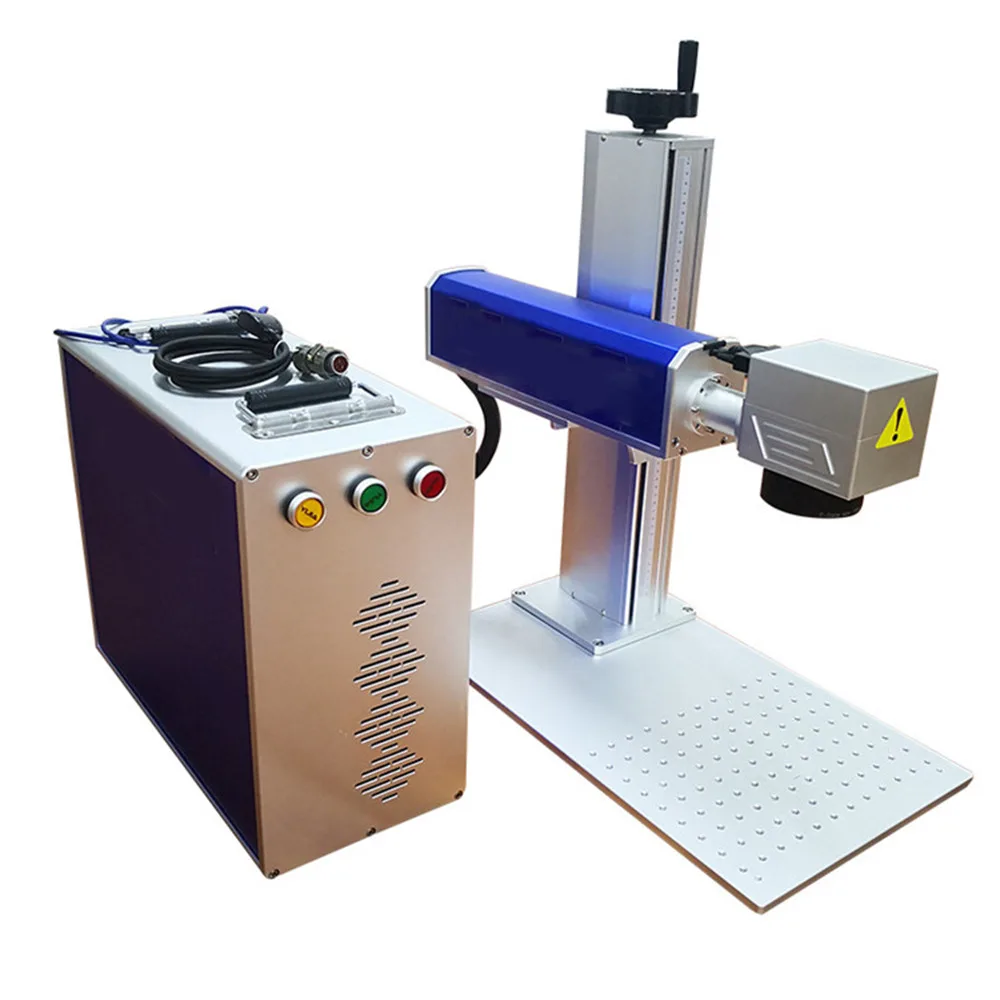 New bule laser label machine oem marking machine laser icon printer machine