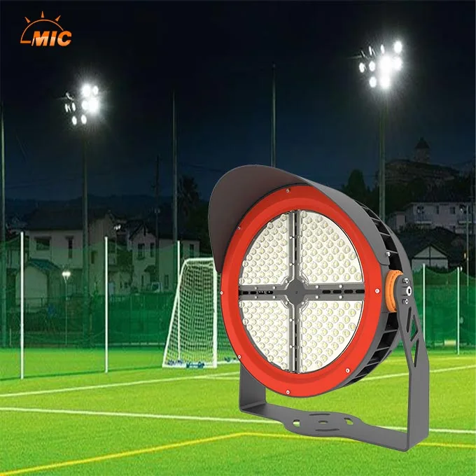 High Power Aluminum IP66 Outdoor Industrial Grade Round Led Stadium Light Construction Tower Crane Lamp LED Flood Lights