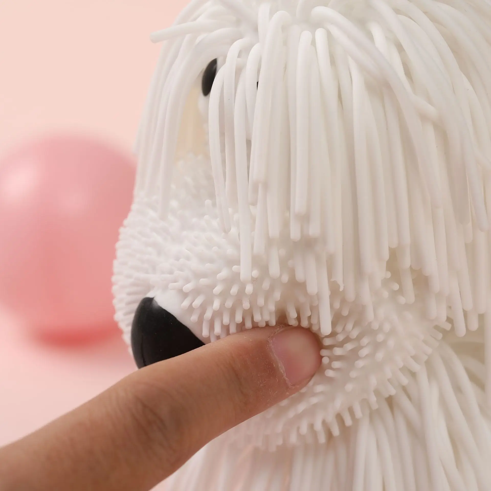 De Juguete De Perro New Creative Simulation Soft Waggle Noodle Dog Pet Cartoon Dog Animal Fidget Toys