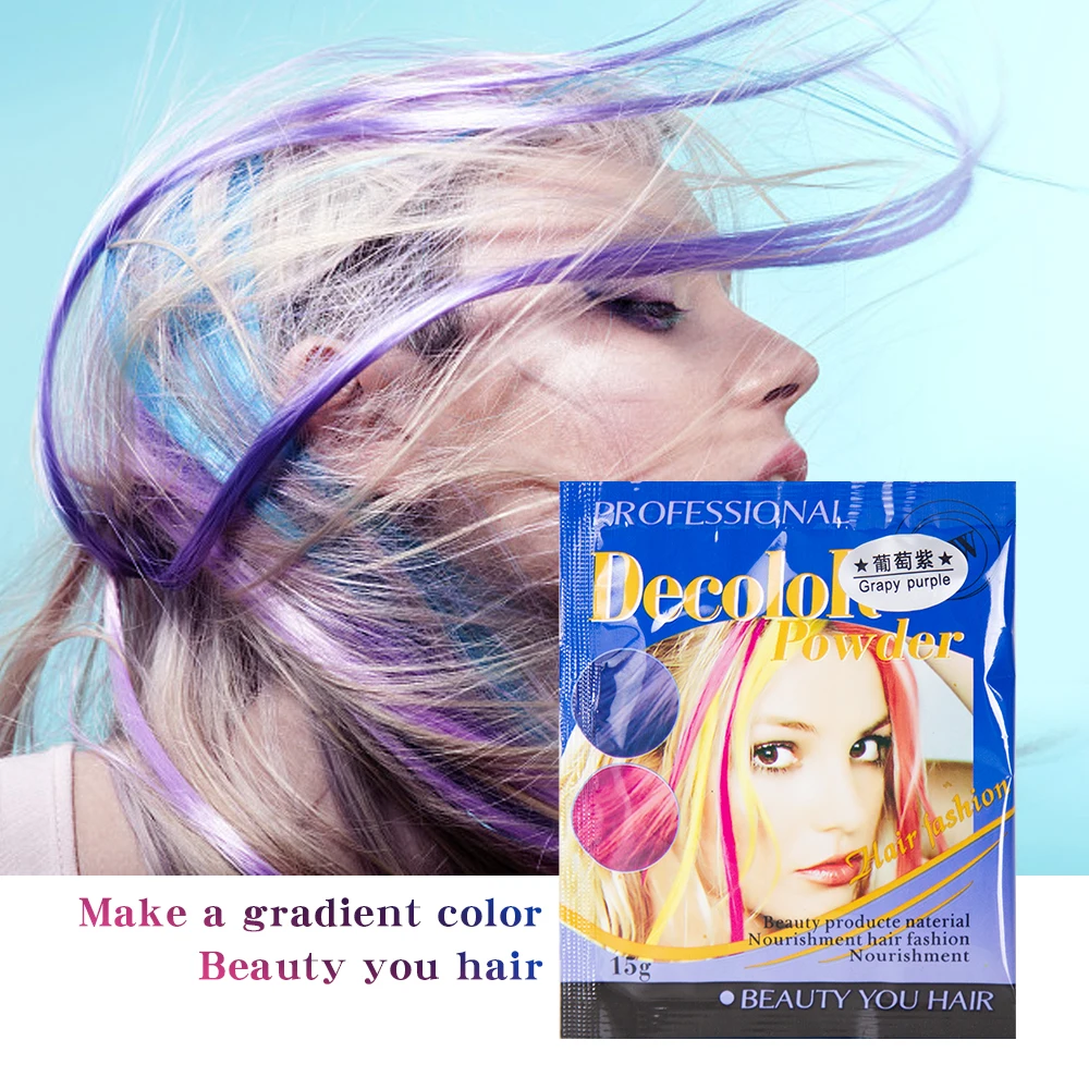 China manufacturer wholesale Professional permanent bleaching Dye hair color powder