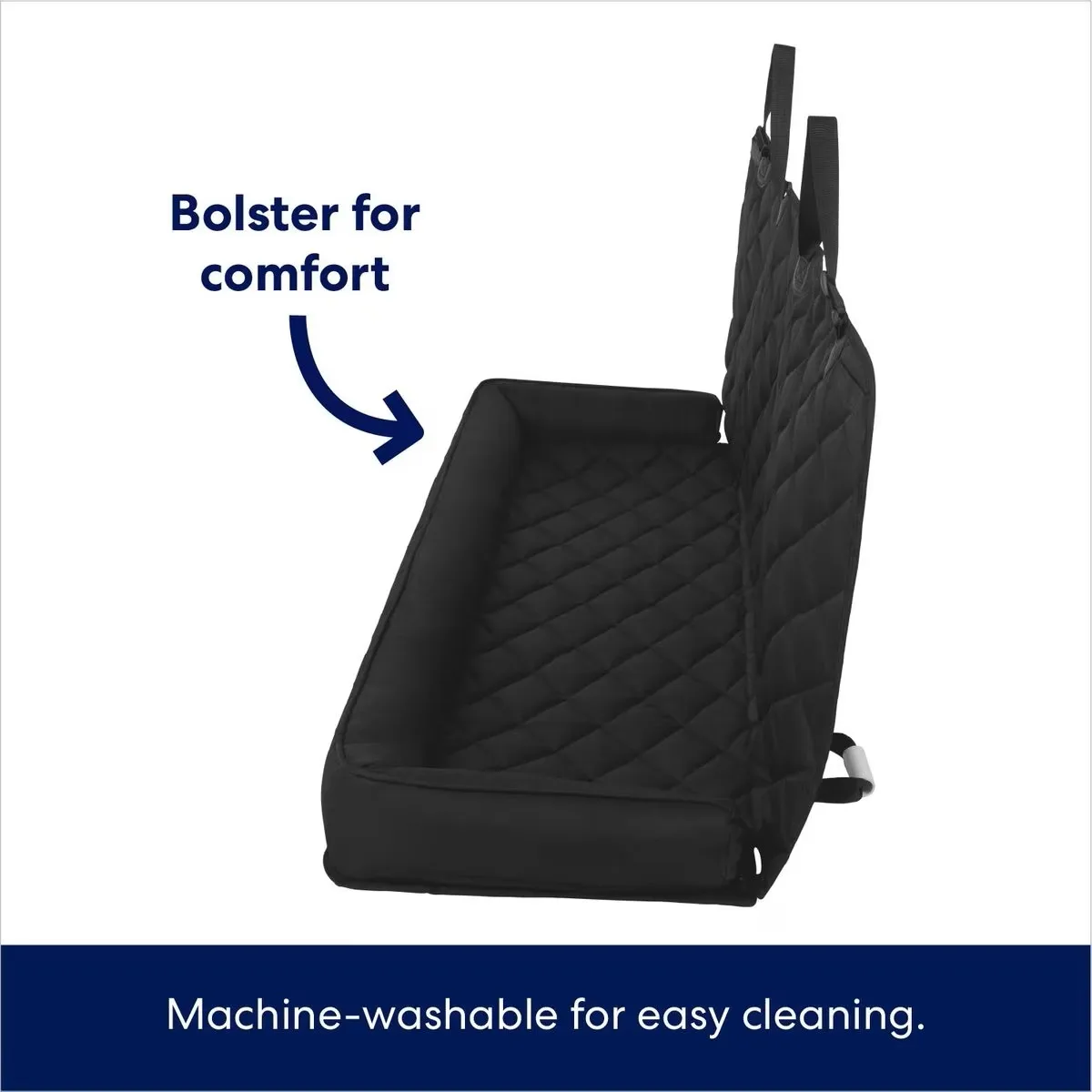 Waterproof Car Dog Back Seat Cover Oxford 600D Polyester Pet Car Seat Waterproof Cover With Machine Washable Material