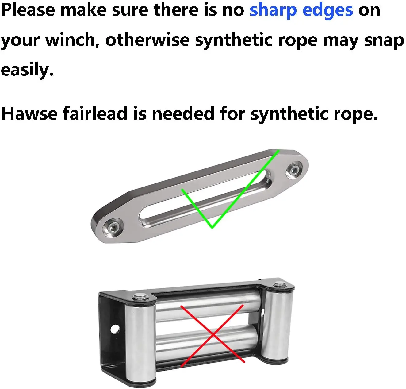 XINQI  12MM Plasma Synthetic Winch Rope