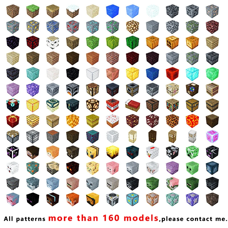 DIY Magnet Building Blocks Toys Clear ABS Magnetic 3D Building Blocks Construction Toys