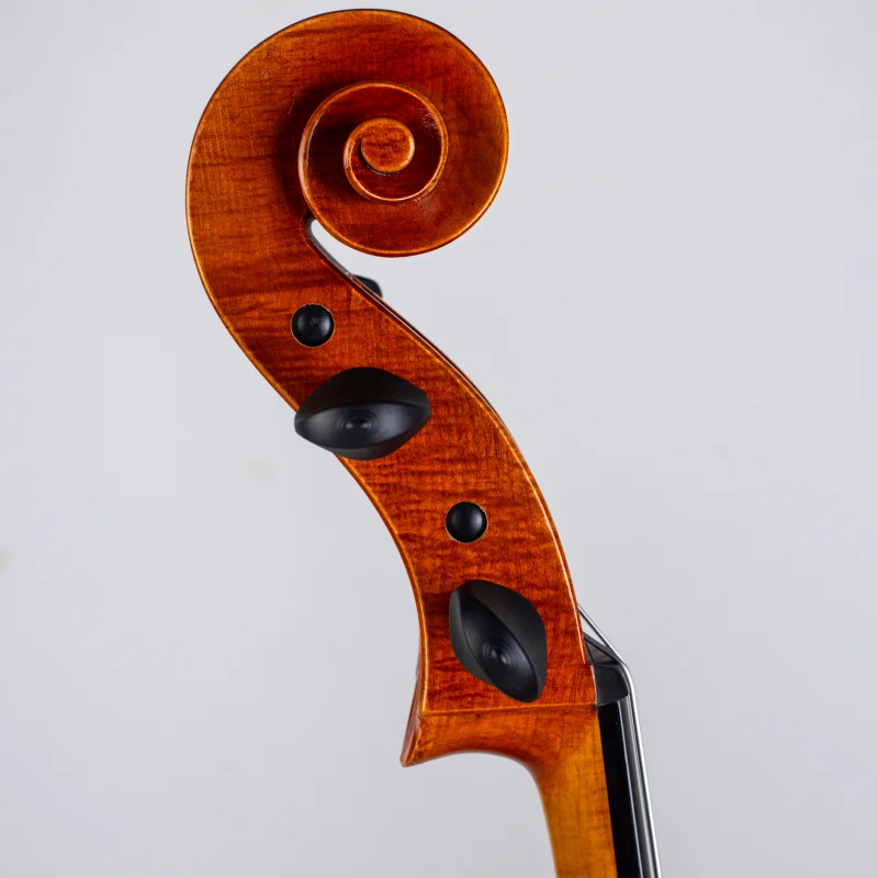 C106 Advanced Cello flamed maple violonchelo 4/4-1/4 playing series