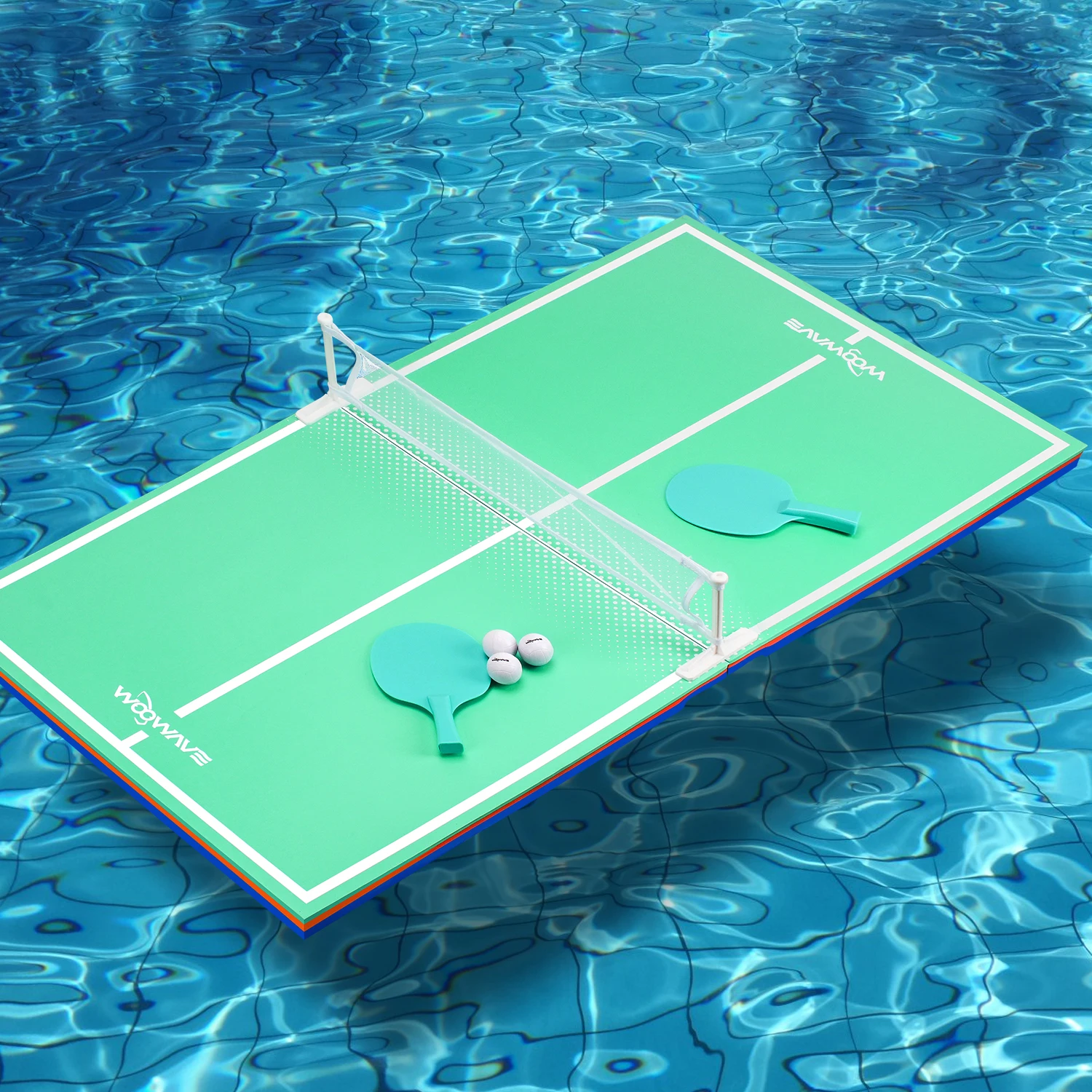 Floating pingpong Table Tray Tables Deluxe Tray in Pool Beach Water Party Sport Game Floating Table Tennis Set