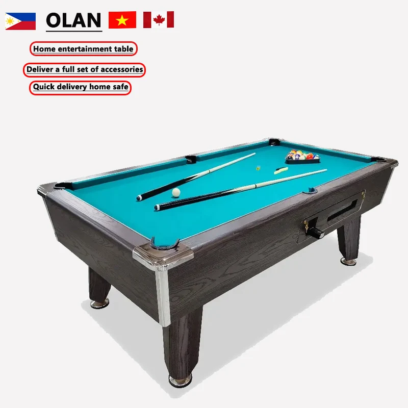 Wholesale price for portable mini 7-foot folding billiard table with ball