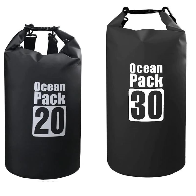 YEFFO  10L Floating PVC IPX6 Waterproof Dry Bag  Ocean Pack for Kayaking, Rafting, Boating