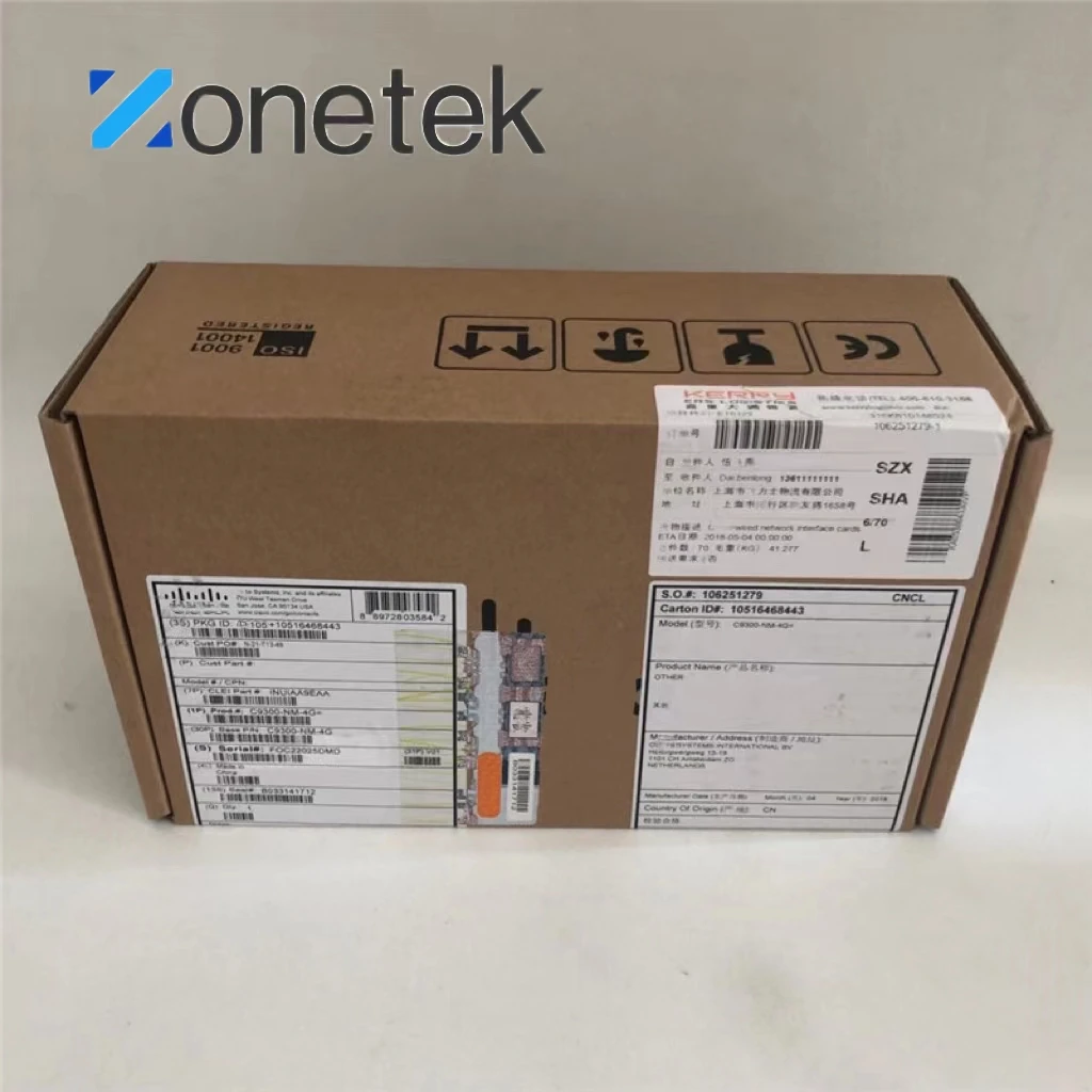 100% NIB C9300 series 2 x 40GE Network switch Module card C9300-NM-2Q