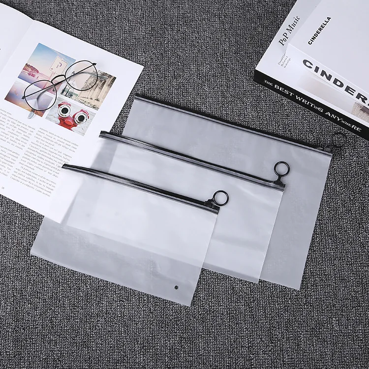 Custom High Quality Cosmetic Waterproof Clothes Packaging T Shirt Zip Lock Forested Zipper Bag For Clothes Sock With Logo