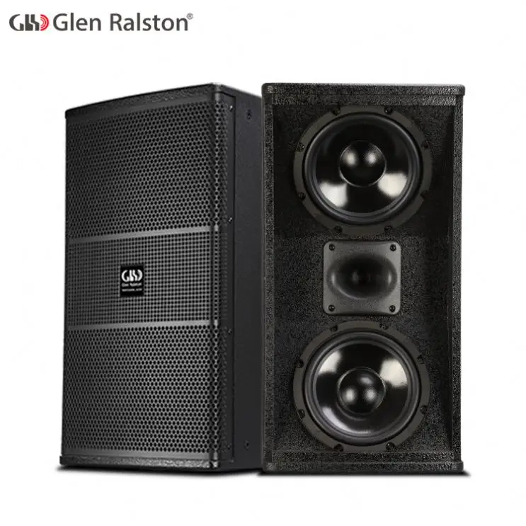 Glen Ralston профессиональная система KTV для Домашнего Караоке сценический динамик двойной 8-дюймовый громкоговоритель