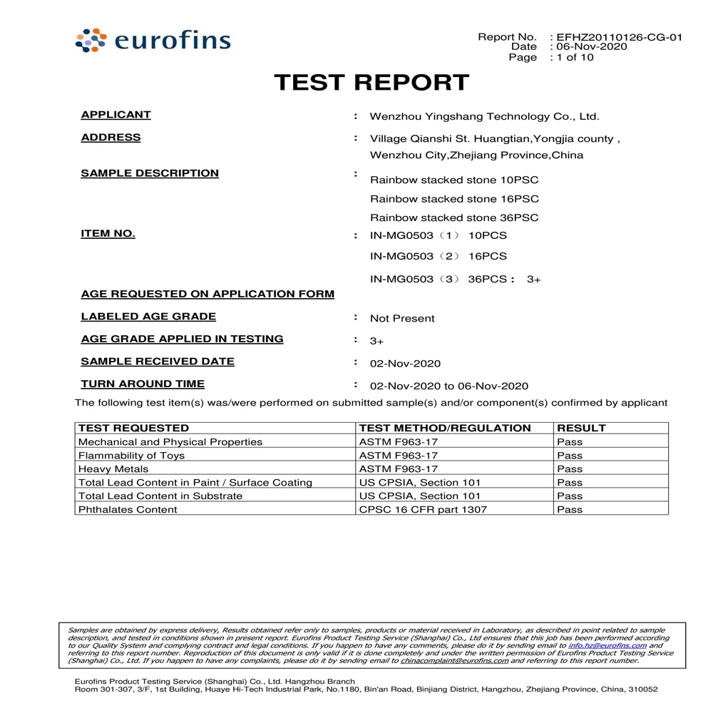 CPC Kids Wooden Flat Montessori Balanced Building Stones Classic Wooden Stacking Blocks Toy