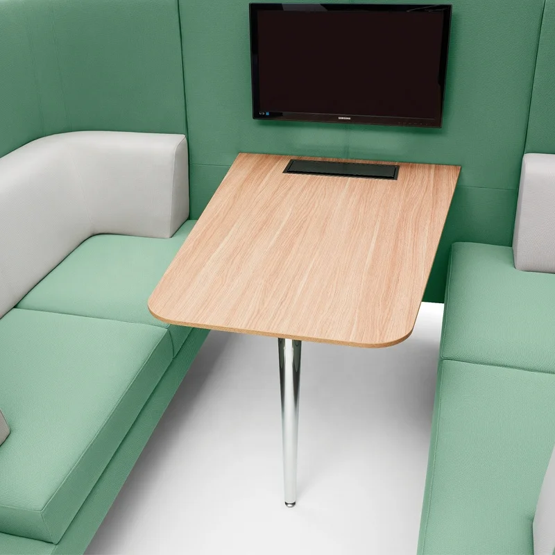Office Sofa Seating / Meeting Pod Sofa/ VIP Open Area Space Sofa Design