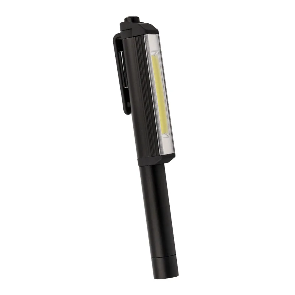 Professional Aluminum AAA Batteries Work Light Best Penlight with Magnet Torch Mini COB LED Flashlight