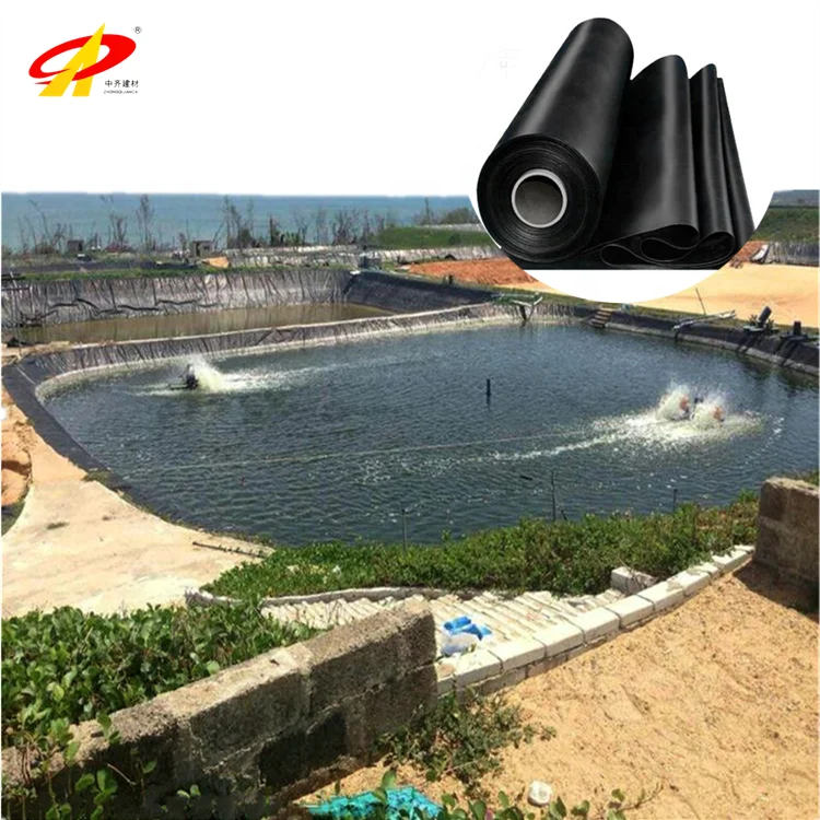 0.5mm/1.0mm Blue/Black Plastic Sheet Pond Liner HDPE Geomembrane dam liners prices in kenya