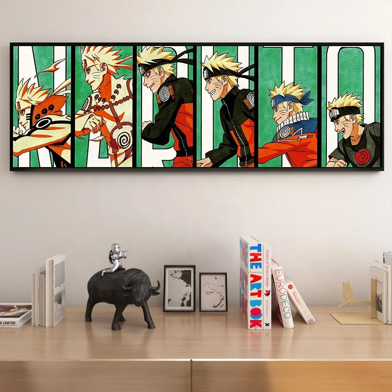 7designs Japanese Anime Poster Characters Collection Anime Canvas Sasuked Picture Prints Wall Painting Home Art