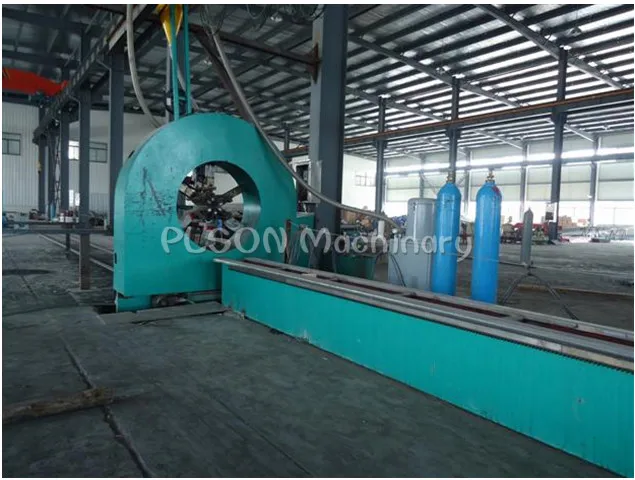 PLSON 8m-10m high quality street light pole production line