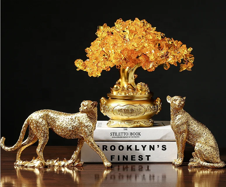 Роскошный Кристалл в американском стиле, роскошное украшение с уникальным ручной работы, искусство и ремесла, украшения из дерева Фортуны