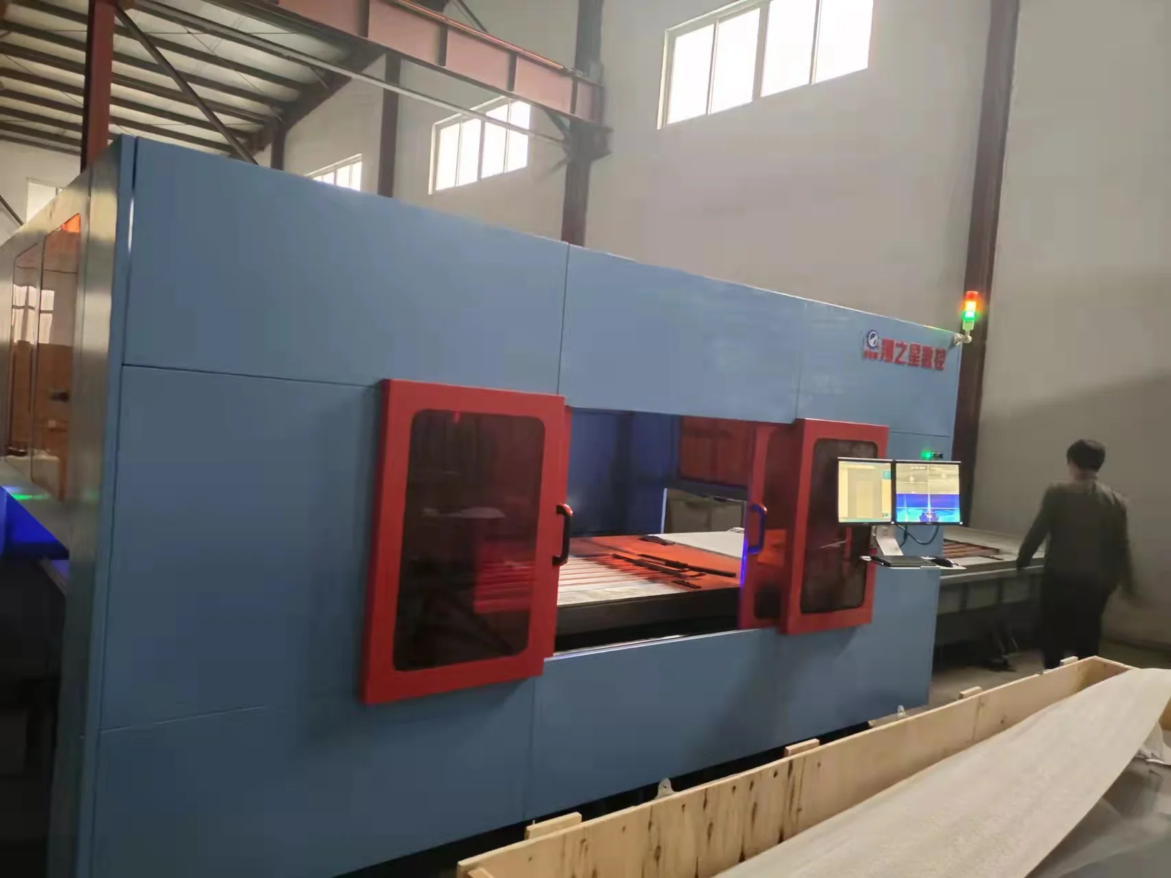 Qingdao Xiang Star   Double Head  Solar Panel Laser Welding Machine  Factory Manufacture