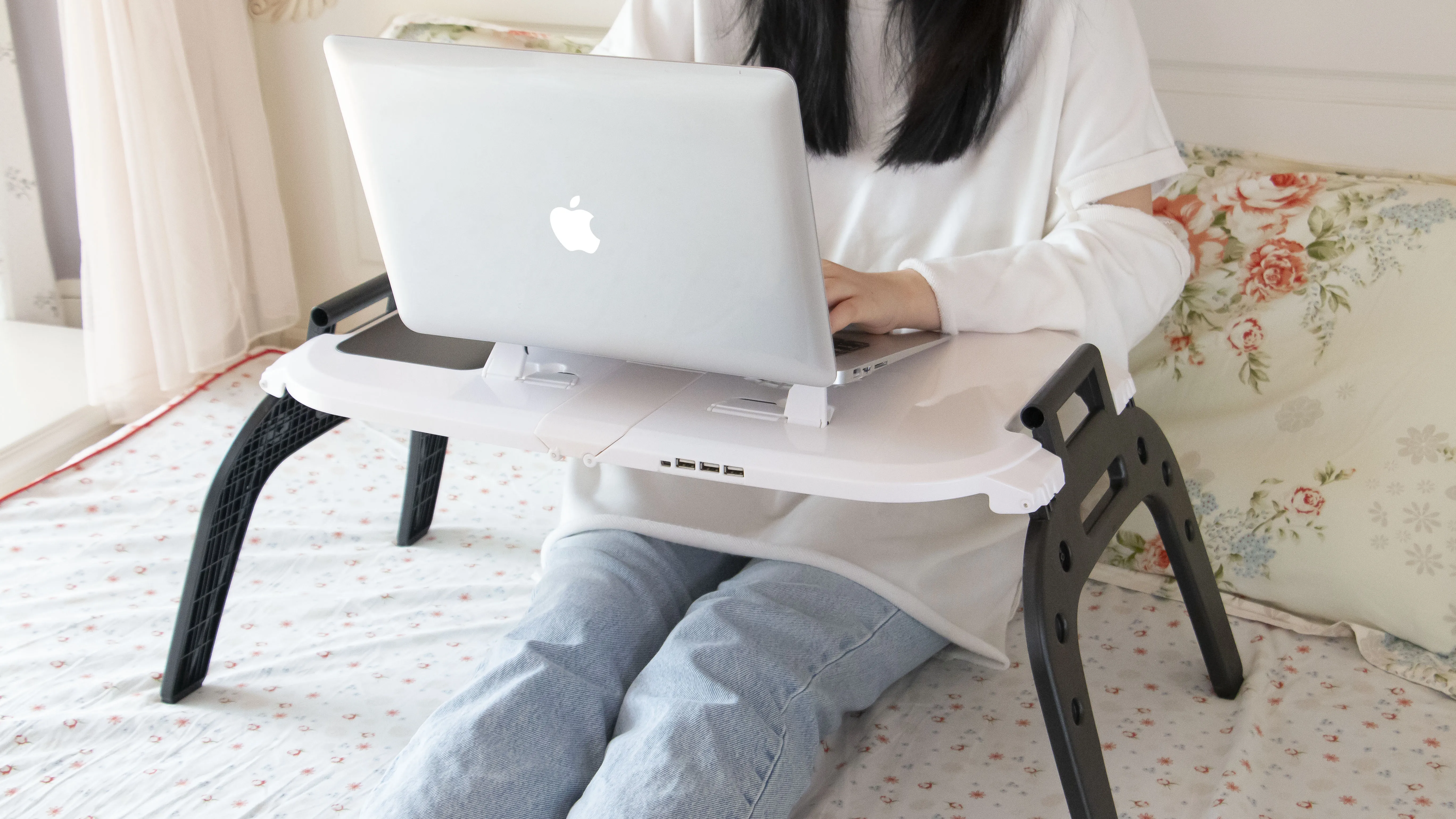 adjustable computer table abs laptop cooling pad wholesale folding study table foldable table