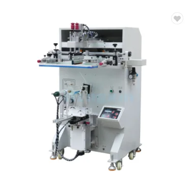 pneumatic S-300A flat/round  silk screen printing machine for wristband/bracelet/tubes/syringe /plastic cosmetic bottle& jar