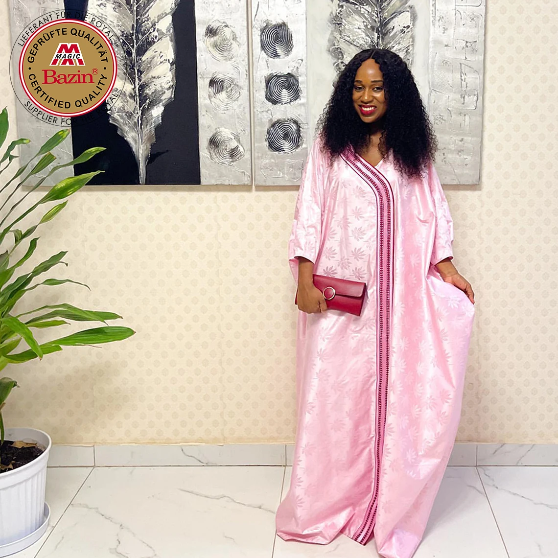 Plus Size  Basin Dashiki Classical Bazin Boubou For Nigerian Women Wedding Bride Dresses Mali Basin Dashiki Wedding Clothing