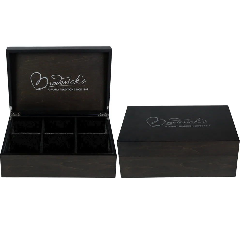 Luxury High Quality Low Price Good Price Tea Creative Gift Storage Box Wood Wooden Tea Cases