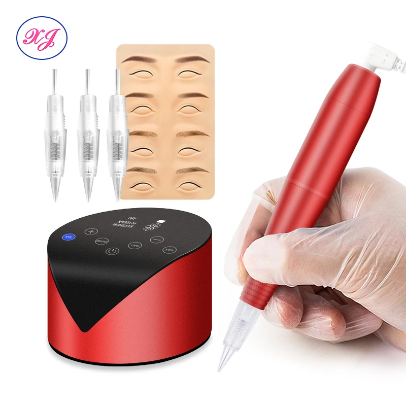 Wireless PMU Machine Microblading Strong Tattoo Gun for Eyeliner Eyebrows and Lips Micropigment Permanent Makeup