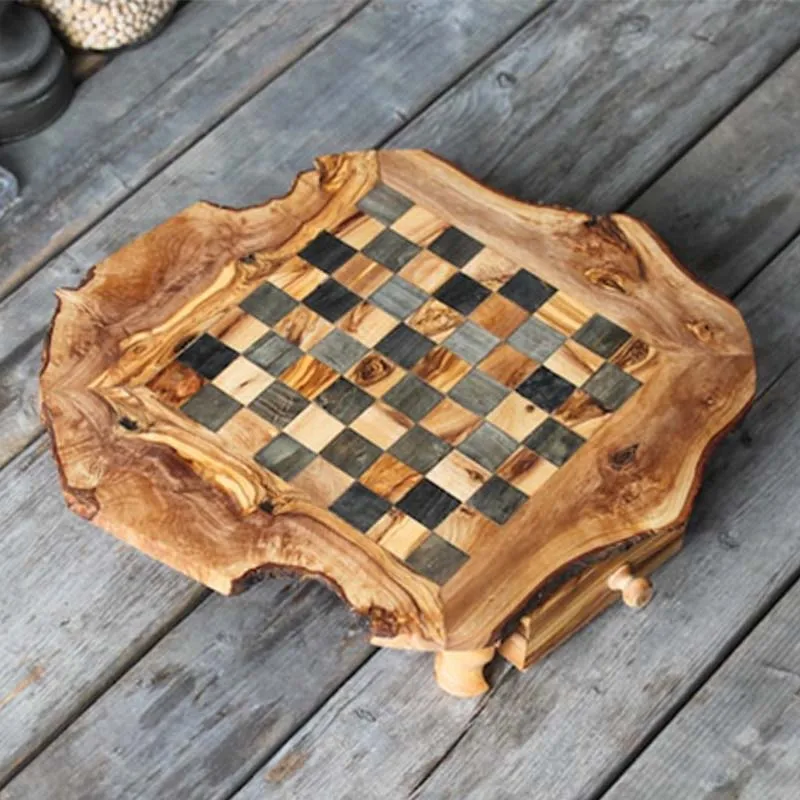 Custom Classic luxury wholesale Personalized Chess Set Beginner Chess Set for Kids wood Handmade chess board