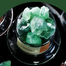 Luxury Gift Crystal Ore Aromatherapy Home Decorative Clear Glass Healing Raw Stone Aroma Crystal Diffuser