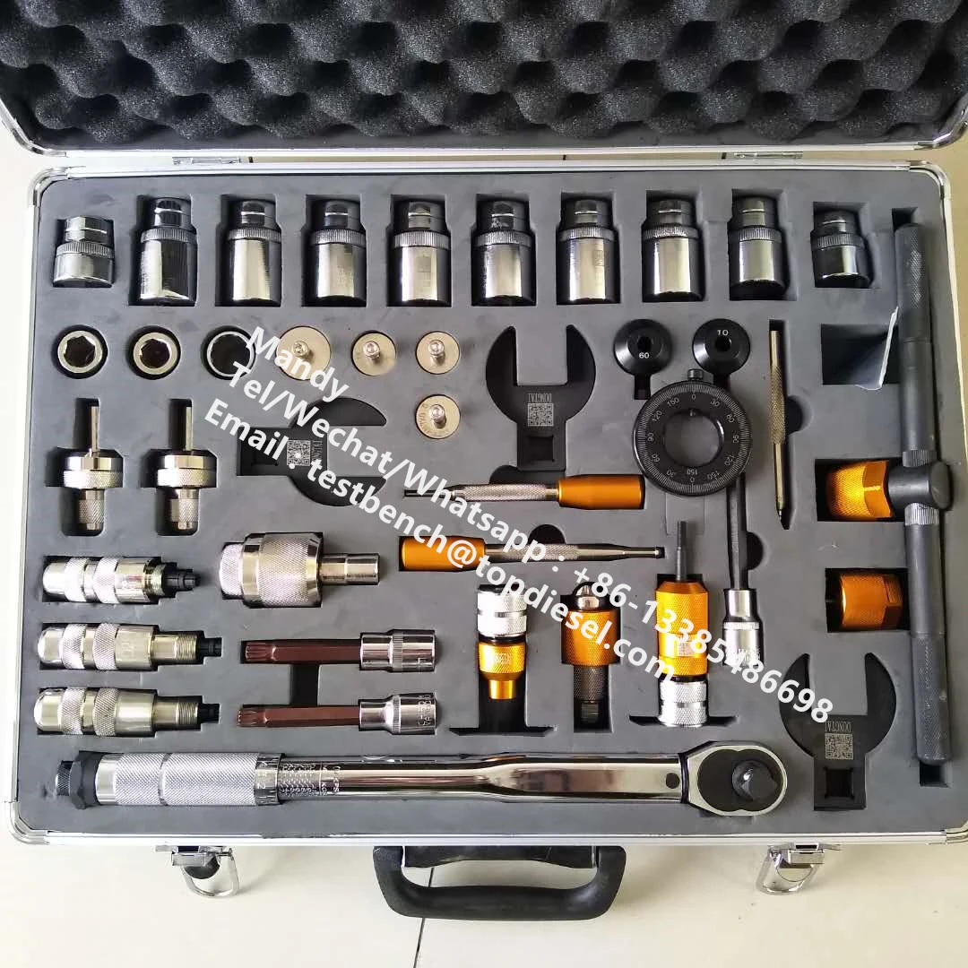 DONGTAI Manufacturer NO.001-2 Full Set Common Rail Tools 42pcs CR Disassembly And Repair Tools Without Support