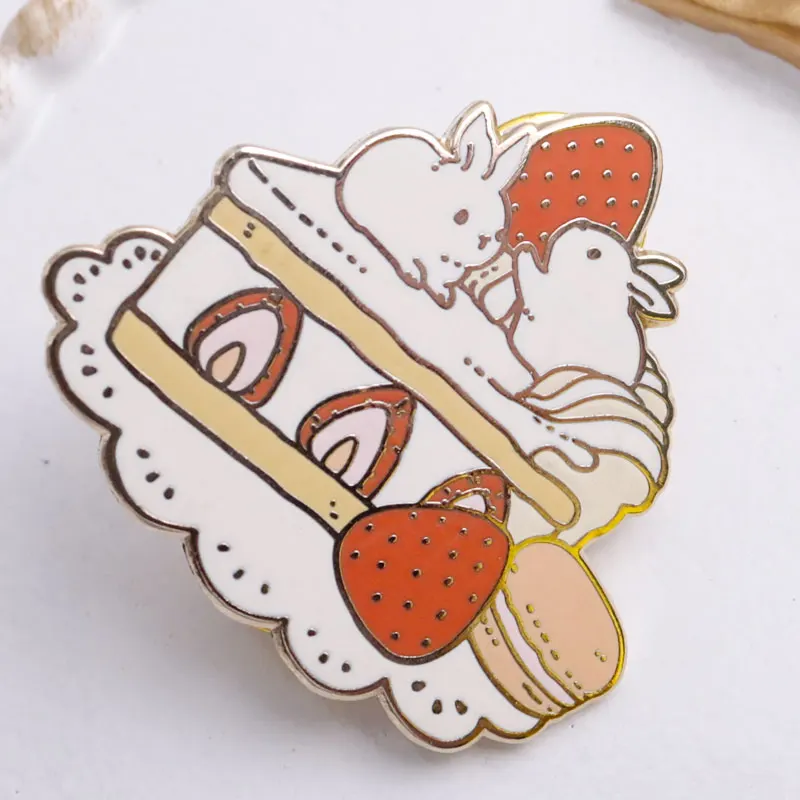 No Minimum direct sell metal icon cute Hard enamel lapel pin