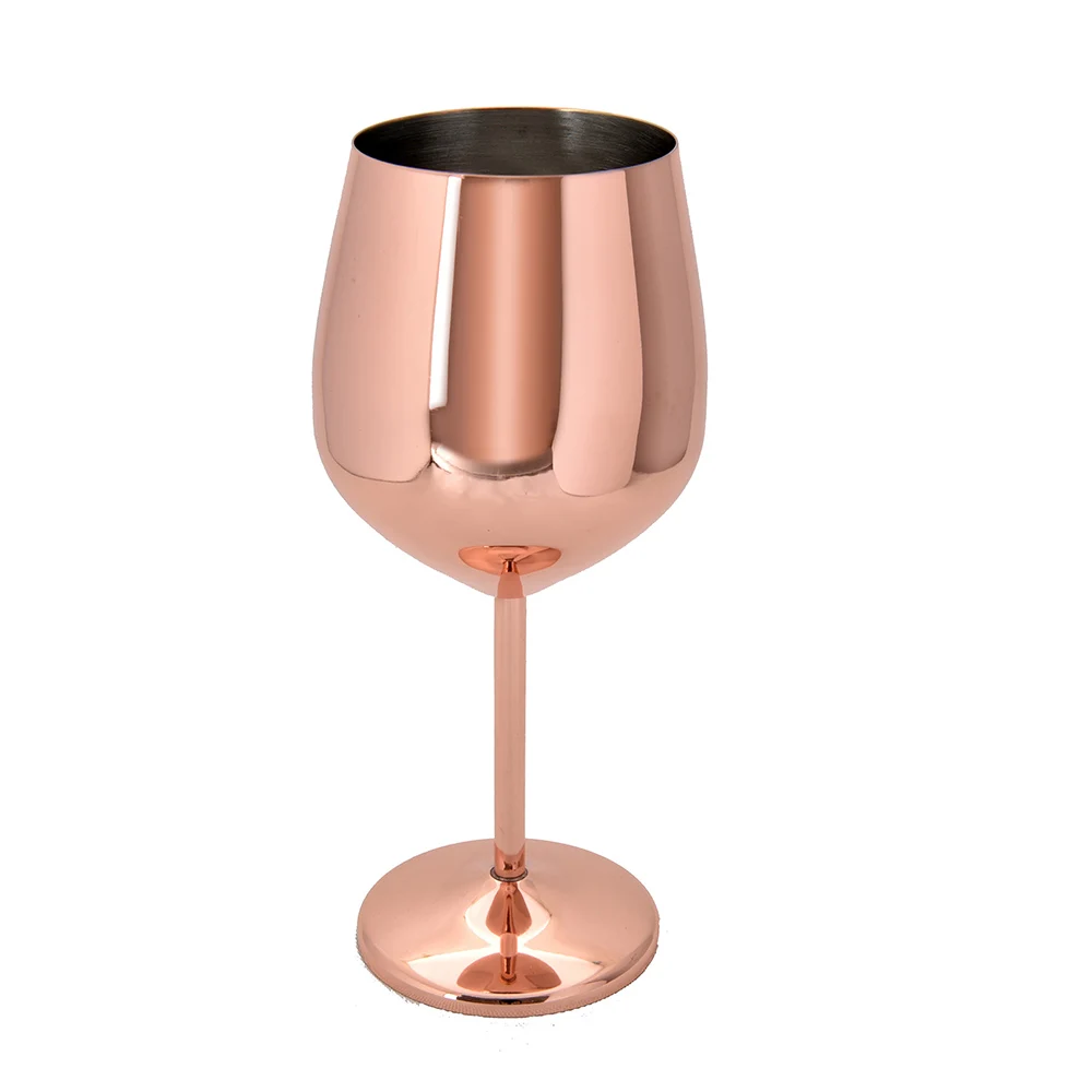 
300ML stainless steel 304 copper rose gold cocktail goblet margarita glass 