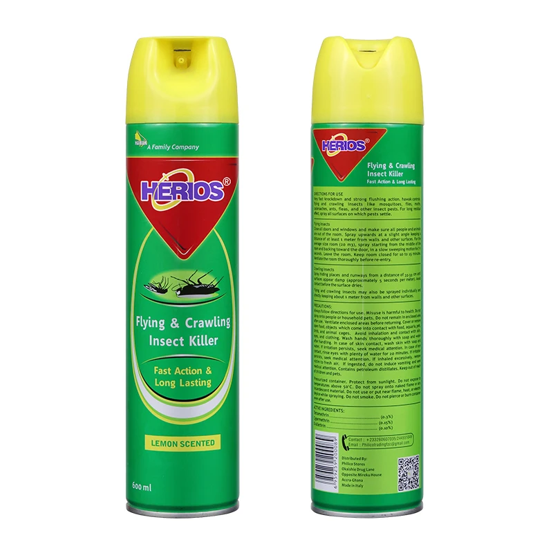 Multi-Functional Insect Repellent Spray Pest for Mosquitoes Ants and Cockroaches Indoor and Outdoor Use