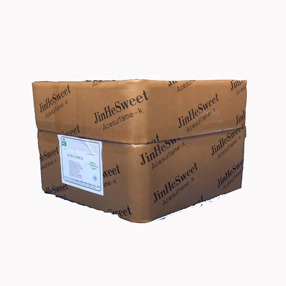 Подсластители пищевого класса 99%, кристаллический порошок Jinhe brand Ak Sugar Acesulfame-K Acesulfame, калий