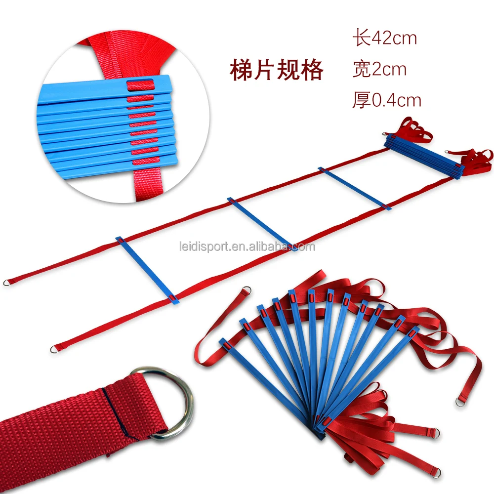 Custom Fitness Equipment Exercises Sports Speed Training Agility Ladder and Cones Set