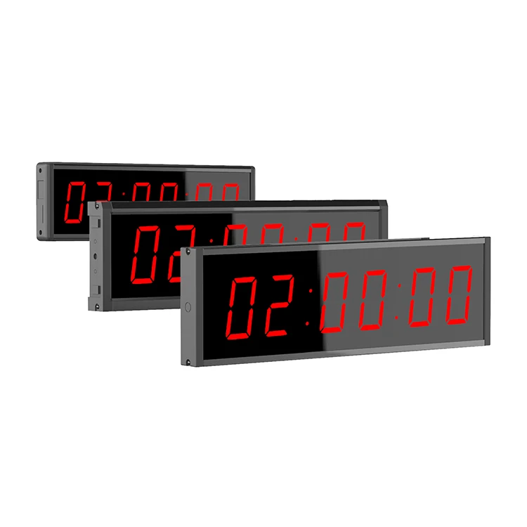 App-Controlled LED Interval Timer 2.3 3 4inch for Tabata HIIT EMOM MMA Boxing Interval Training