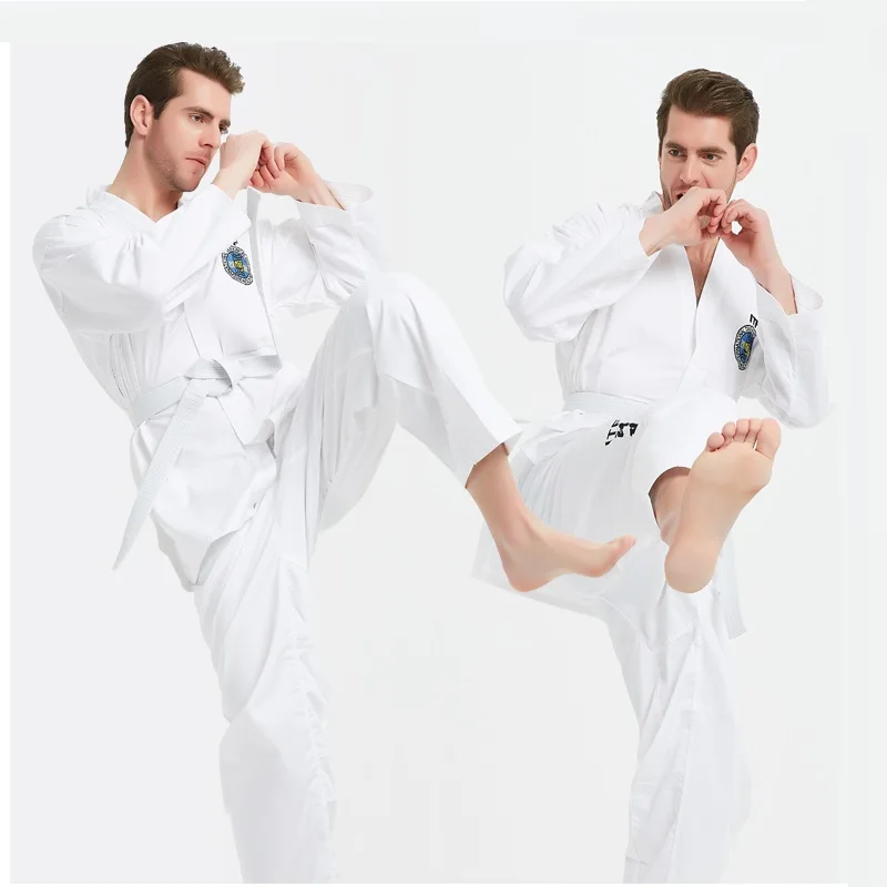 Factory Best Quality Itf Dobok Taekwondo Uniform With Printed Itf Taekwondo Dobok Suit Uniforms