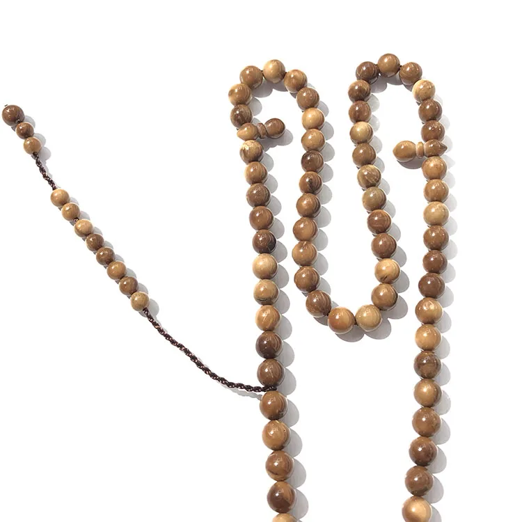 China manufacture kuka prayer 10 extra pendant 7*7mm99 fashion islamic rosary tasbih