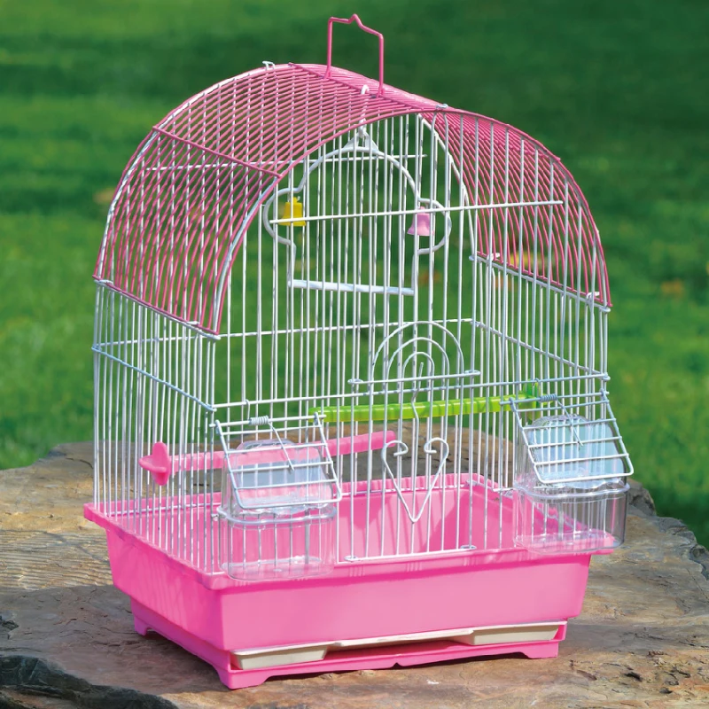 Best Sale Large Metal Bird Parrots Canary Cage with Iron Wire and Removable Tray Carrier Macaw Parrot