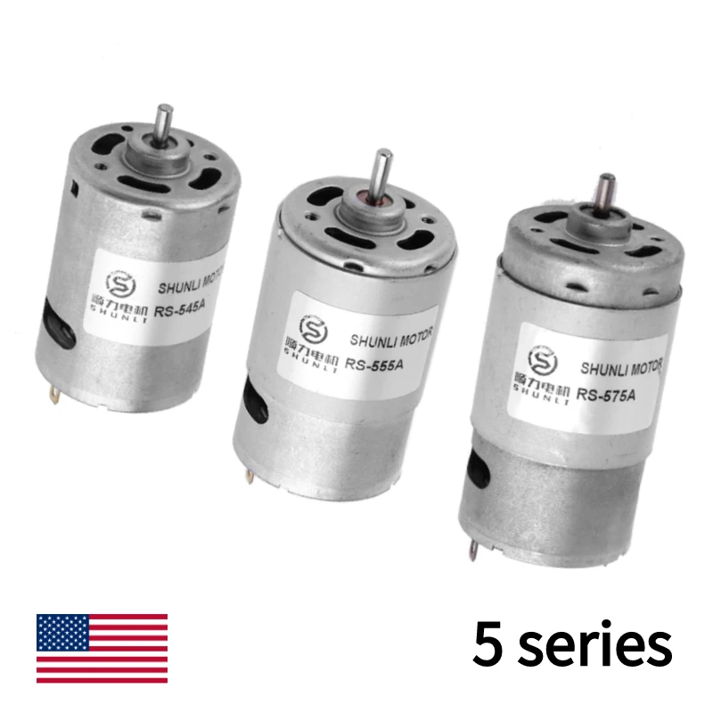 Shunli Custom 12v 24v Brushless 775 Electric Dc Motor For Welding Machine Portable Dc Motor