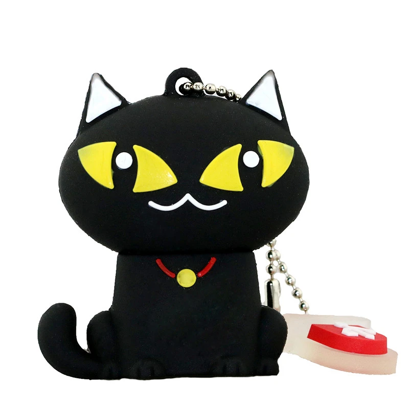
Cartoon Cat USB Flash Drive 4GB 8GB 16GB 32GB 64GB USB 2.0 Pen Drive USB Memory Stick Disk 
