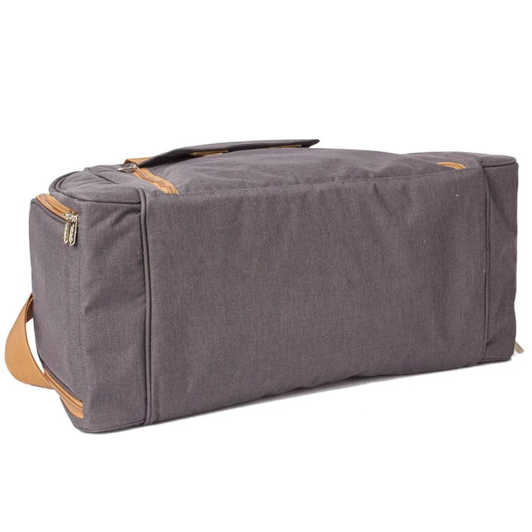 6 Person Shoulder Strap travel Picnic Bag With large capacity cooler compartment for big family outing