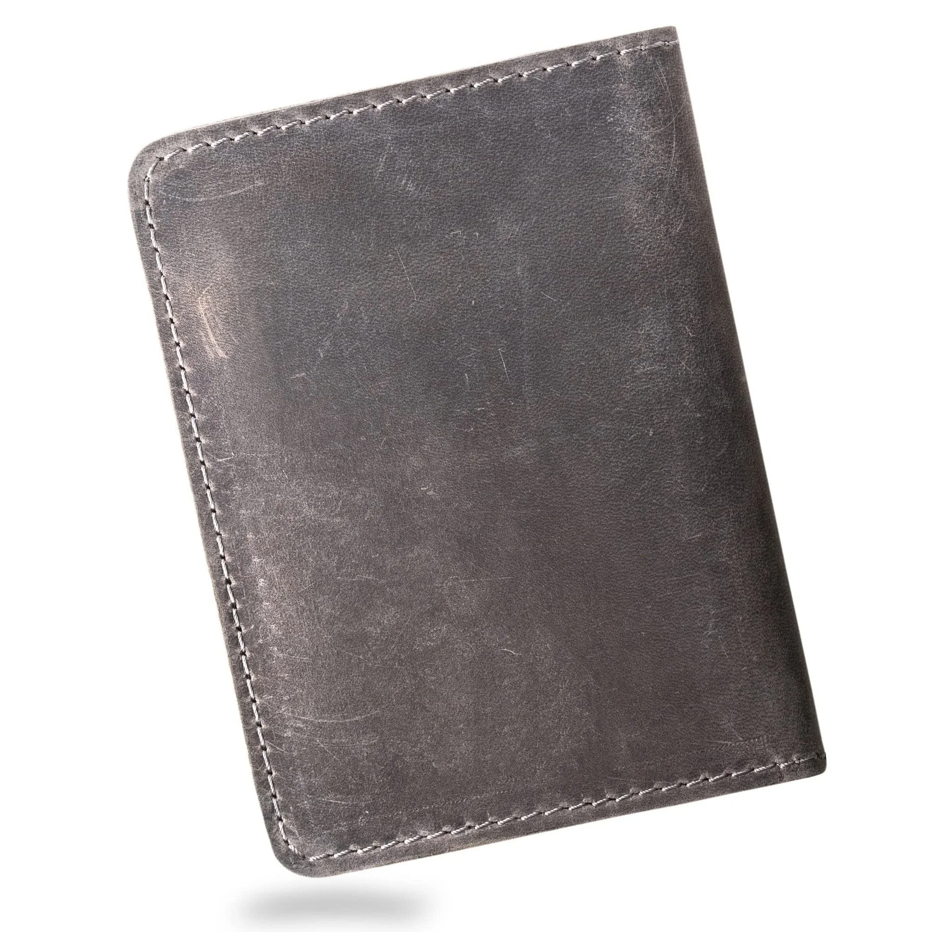 Custom Travel Business Passport Holder Waterproof Crazy Horse Leather Passport Holder Cover Wallet