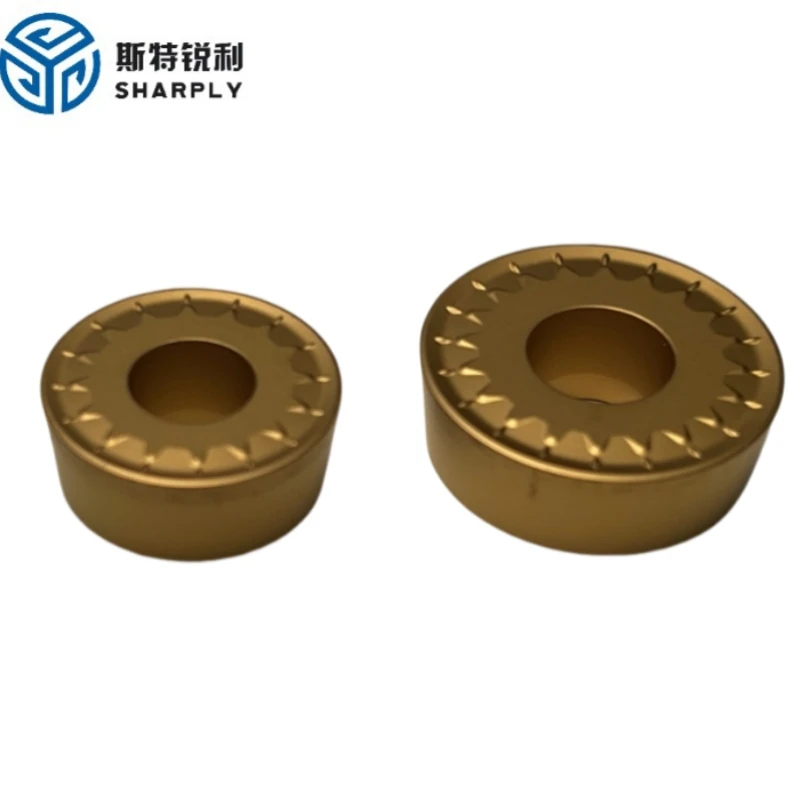 ZZST Tungsten carbide inserts CNC cutting tools Milling inserts Round inserts Cutter