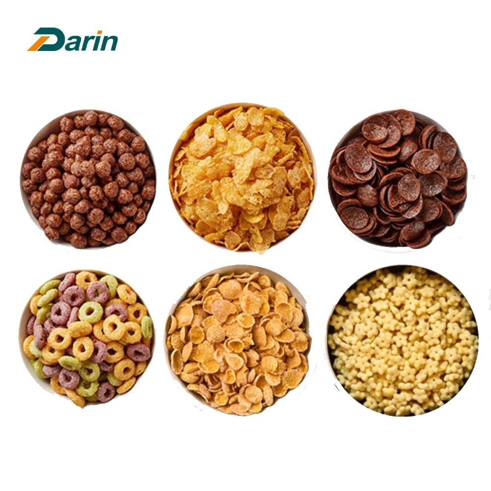 Cream corn stick bar automatic cut-off puffing food snack puffed extruder machine