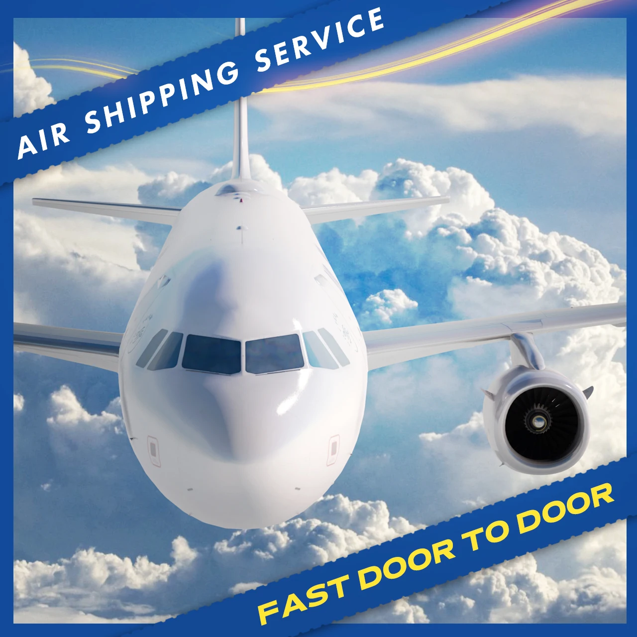 DDP International Fast Air Shipping Freight Forwarder From China to USA United States America Door to Door Logistics Service