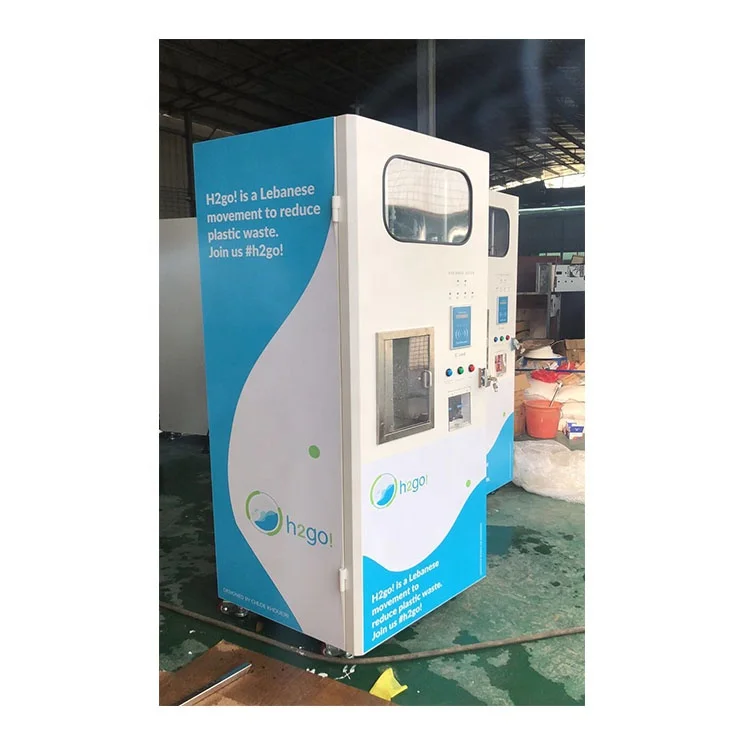 Alkaline water vending machine drinking mineral water vendor with coin operated